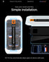 Spigen Película para iPhone 17 Pro / 17 – GLAS.tR EZ Fit (2 Unidades)